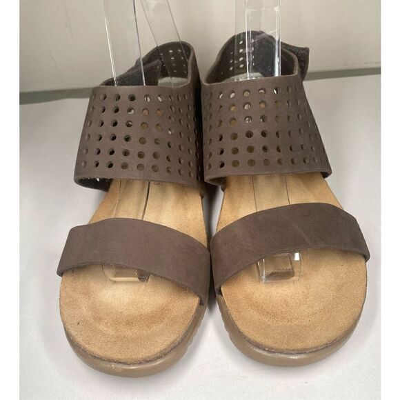 BioNatura Cameo Leather Sandal in Dark Brown size 40 or US 9. - Picture 5 of 14